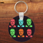 Platon Collage Schlüsselanhänger (Vorderseite)