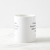 Platon über Mathematiker Kaffeetasse (Mittel)