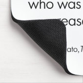 Platon über Mathematiker Mousepad (Ecke)