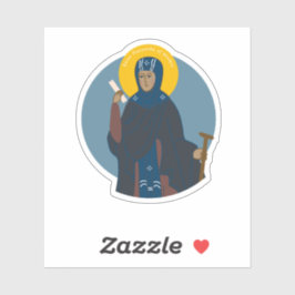 Platonida von Nisibis Aufkleber