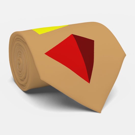 Platonische Körper Krawatte (Gerollt)