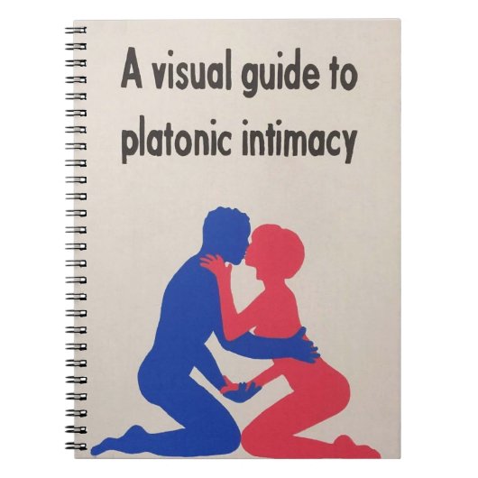 platonische Liebe Notizblock (Vorderseite)