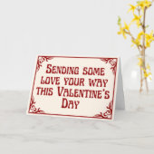 Platonische Valentinkarte für die Liebe senden Karte (Gelbe Blume)