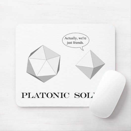 Platonisches Körper mousepad (Mit Mouse)