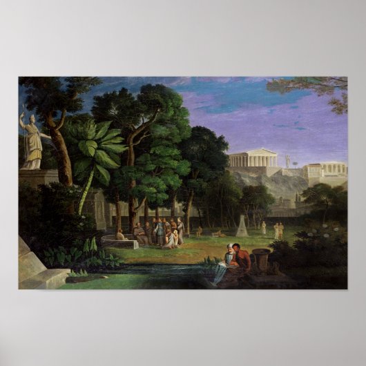 plato's academy poster (Vorne)