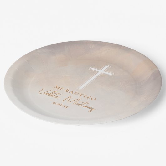 Platos de Bautizo Morado Teller (Schrägansicht)