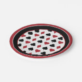 Platos de papel Wonderland Pappteller (Schrägansicht)