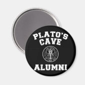 Platos Höhle Alumni Magnet (Vorderseite/Rückseite)