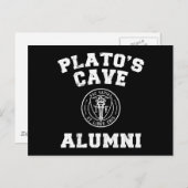 Platos Höhle Alumni Postkarte (Vorne/Hinten)