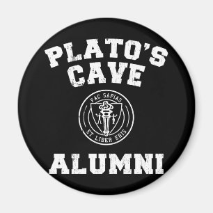 Platos Höhlen-Schüler-Magnet Magnet