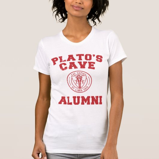 Platos Höhlen-Schüler-T - Shirt (Vorderseite)