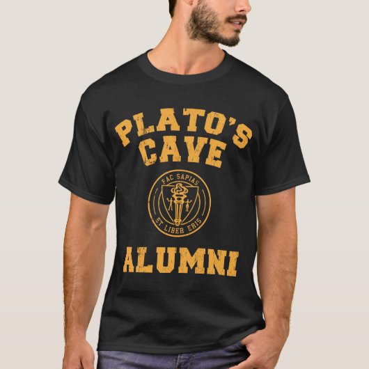 Platos Höhlen-Schüler-T - Shirt (Vorderseite)