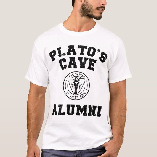 Platos Höhlen-Schüler-T - Shirt (Vorderseite)