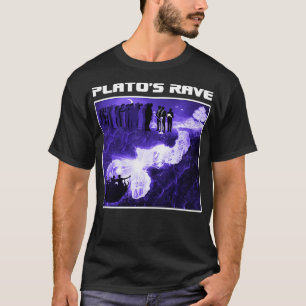 Platos Rave Höhle Allegory Funny Raver Philosoph T-Shirt