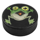 Platsch! Alberner Frosch Eishockey Puck (3/4)