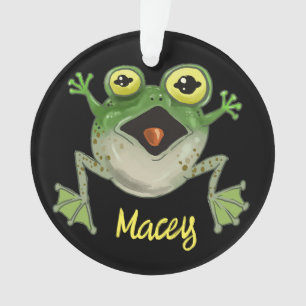Platsch! Alberner Frosch Ornament