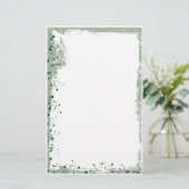 platsch briefpapier (Stehend Vorderseite)