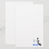 Platsch Briefpapier (Vorne/Hinten)