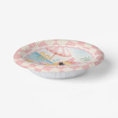 Platsch Plansch Rosa Enten Poolparty Papier Teller (Gewinkelt)