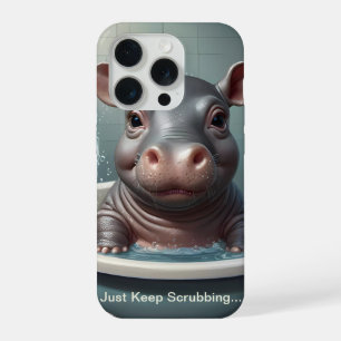 Platsch Plansch Süße Lustige Poster mit Zitaten iPhone 15 Pro Hülle