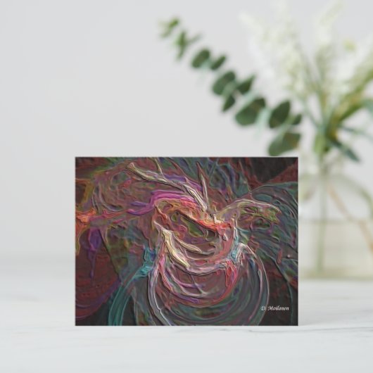 Platsch Postkarte (Stehend Vorderseite)