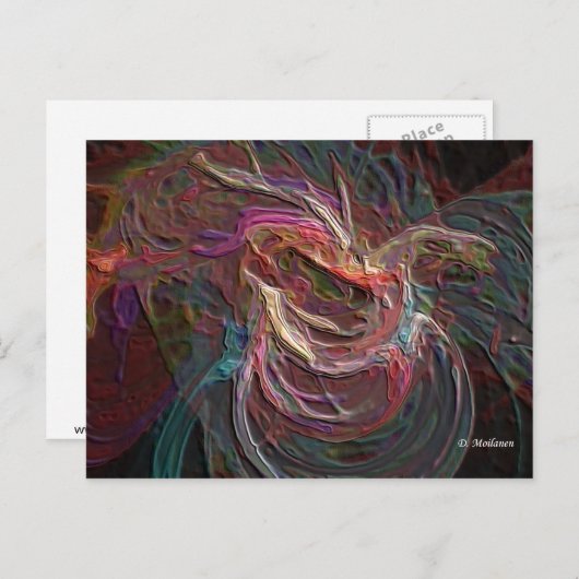 Platsch Postkarte (Vorne/Hinten)