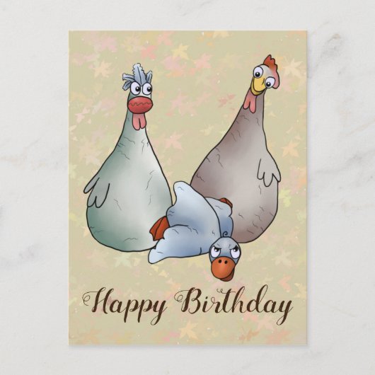 Platsch Postkarte (Vorderseite)