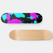 Platsche Farbe: hellblau/leicht Lila Skateboard (Horizontal)