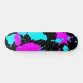 Platsche Farbe: hellblau/leicht Lila Skateboard (Horizontal)