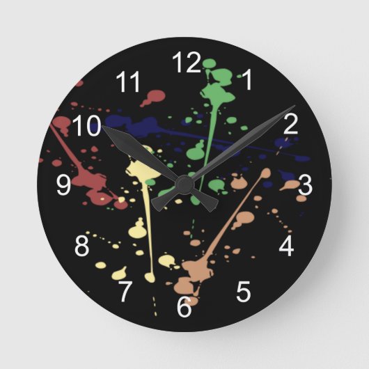 Platsche Uhr (Vorderseite)