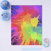 Platscher Design-Vector mit farbenfrohen Bright-Ti Flyer (Einzeln)