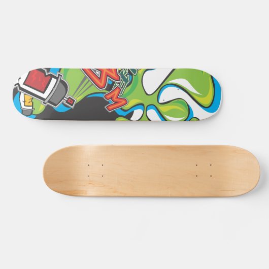 Platscher GraffitiSkateboard Skateboard (Horizontal)