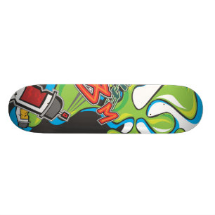 Platscher GraffitiSkateboard Skateboard