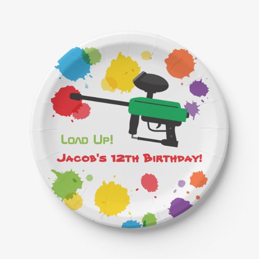 Platscher Pappteller (Vorderseite)