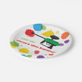 Platscher Pappteller (Schrägansicht)