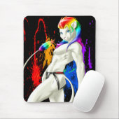 platsches Bild des Anschlags Mousepad (Mit Mouse)