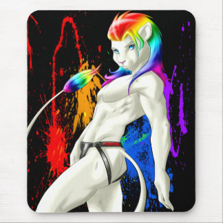 platsches Bild des Anschlags Mousepad