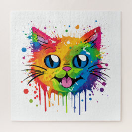 Platsches Cat Rainbow Puzzle