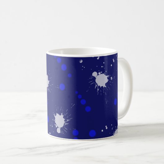 platsches Design Kaffeetasse (VorderseiteRechts)