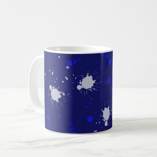 platsches Design Kaffeetasse (Vorderseite Links)