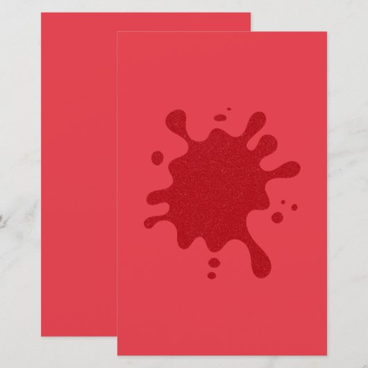 Platsches Tomatenblatt (Vorne/Hinten)