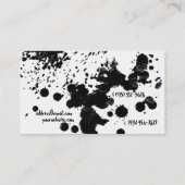 Platsches v visitenkarte (Rückseite)