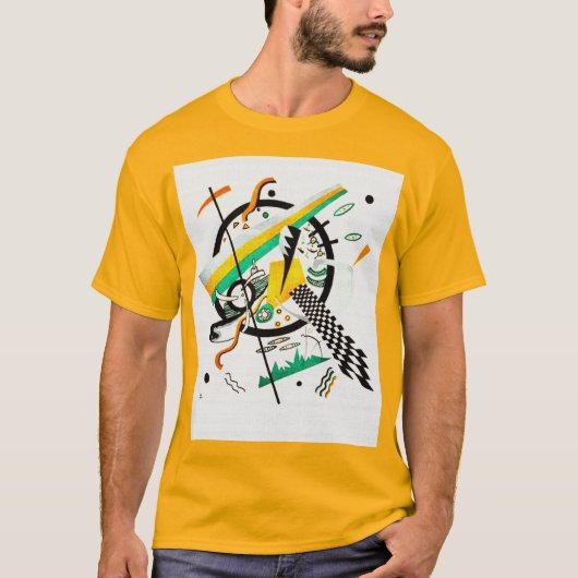 Plättchen IV - T - Shirt Kandinsky (Vorderseite)