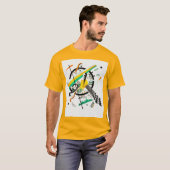 Plättchen IV - T - Shirt Kandinsky (Vorne ganz)