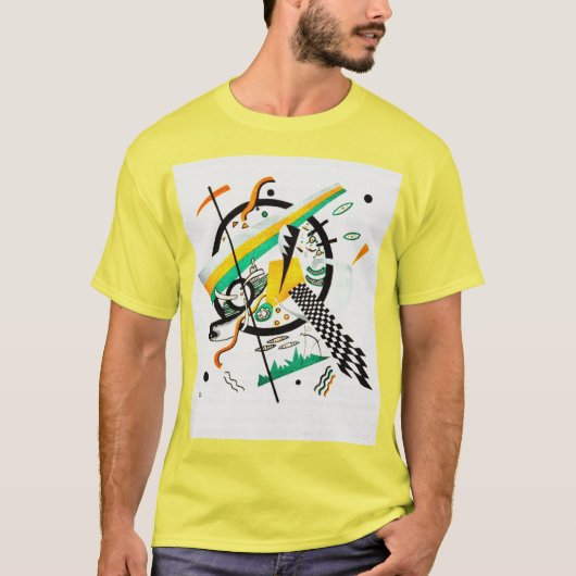 Plättchen IV - T - Shirt Kandinsky (Vorderseite)