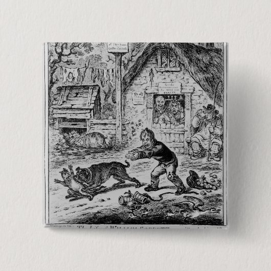 Platte 1, 'vom Leben von William Cobbett Button (Vorderseite)