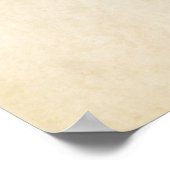 Platte 85 | Gelbwurzel Poster (Ecke)