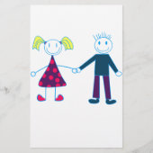 Platte Briefpapier (Vorderseite)