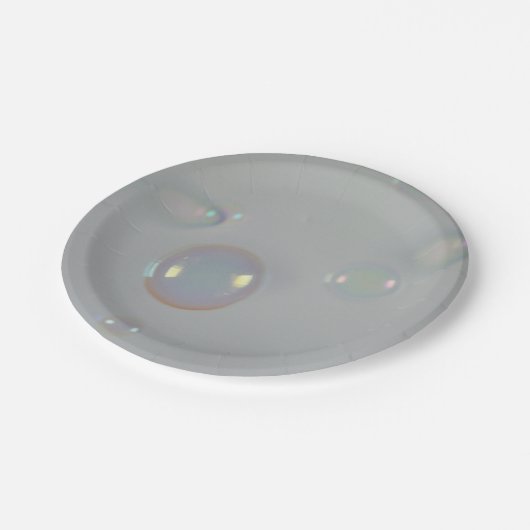 Platte der Blasen Pappteller (Schrägansicht)