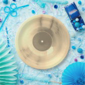 Platte der goldenen Aufzeichnung Pappteller (Party)